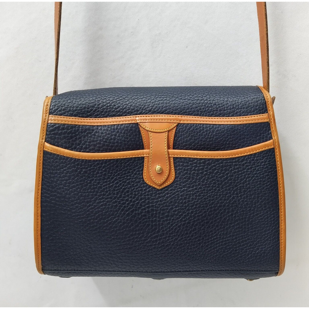 Dooney & Bourke Black Pebbled Leather Crossbody Bag - Vintage Made in USA - Picture 16 of 16